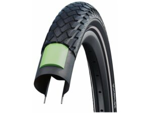 Schwalbe BUB 28X13/8 SC R MARATHON AEP GG ZW Zwart