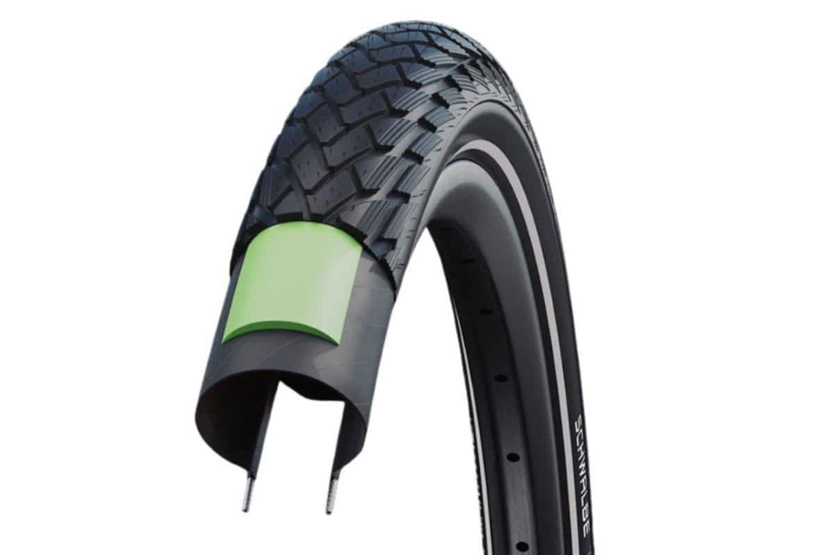 Schwalbe BUB 28X13/8 SC R MARATHON AEP GG ZW Zwart