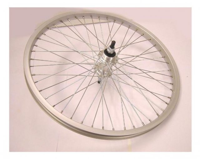 Merkloos WIEL A 20X175 ALM BMX FREESTYLE ZI FRW 48SP13 Zilver