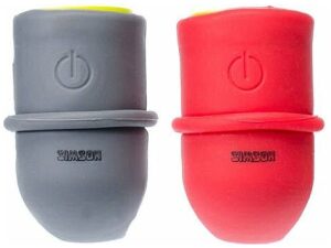 Simson verlichtingsset Simmy batterij ROOD