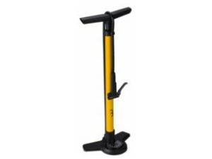 BBB BFP-28 Voetpomp AirBoost Composite Base 3 Inch Gauge Dualhead 3.0 Geel