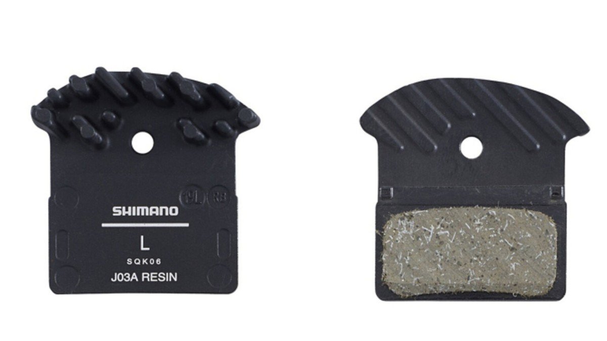 Shimano Schijfremblok J03A Disc Resin Belag Zwart - Afbeelding 2