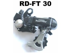 Shimano Derailleur RD-FT35 6/7-voud, vanaf16", houder Zwart/zilver