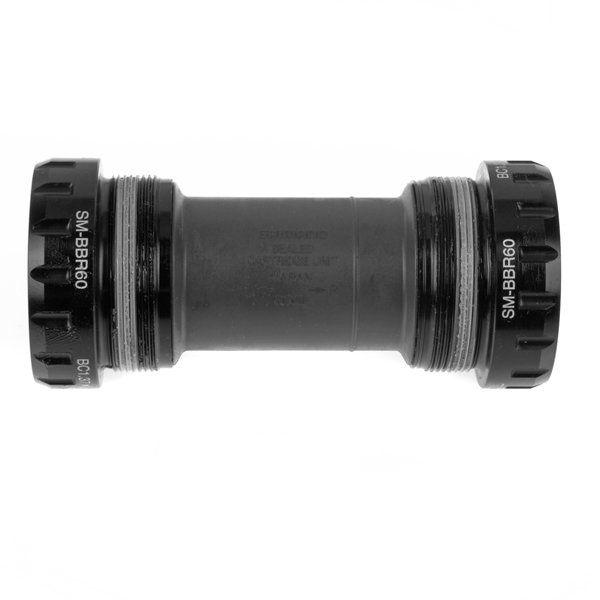 Shimano trapas adapter SM-BBR60 Race BSA Zwart