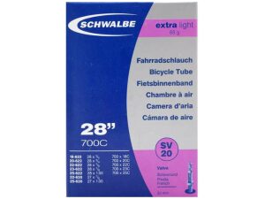 Schwalbe Binnenband,23-622, Extra Light 28 x 0.75 - 1.00 Frans Ventiel 50mm, SV20 ZWART