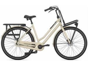 Gazelle HeavyDutyNL Caramel Khaki Glans Dames