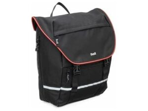 Beck Fietstas sprtv rood single Zwart