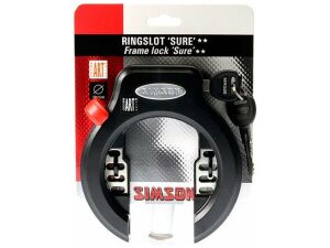 Simson ringslot Sure ART Zwart