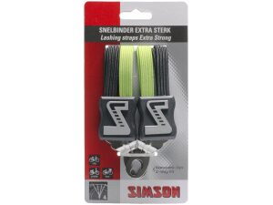 Simson snelbinder extra strong zw/grn Black