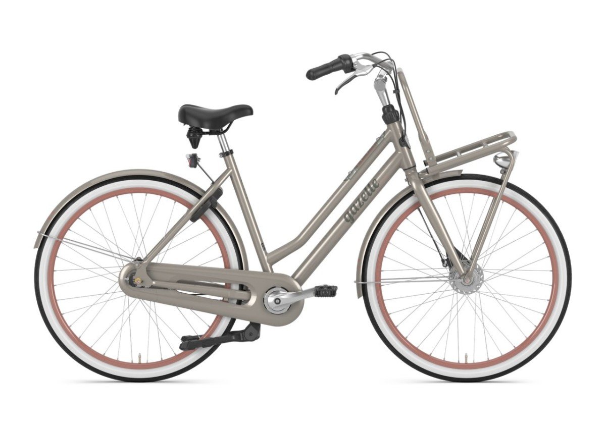 Gazelle Miss Grace + achter drager Clay Green Glans Dames