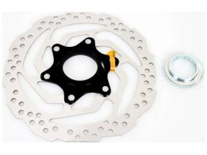 Shimano Shim remschijf 160mm center lock Silber