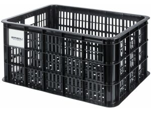 Basil KRAT BAS L MIK PVC ZW 40L Zwart