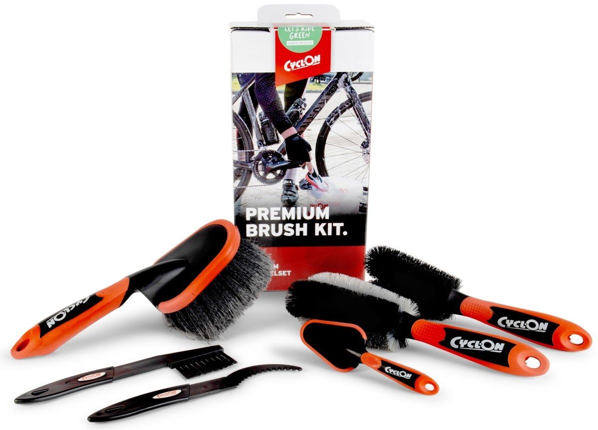 Cyclon borstel set Zwart