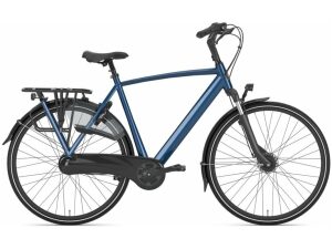 Gazelle Orange C7 heren stadsfiets, kleur blauw