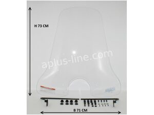 A-plus Windscherm aplus passend op BTC cruise GTS Cappucino