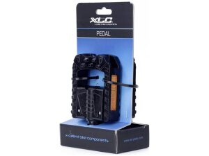 Xlc PEDAAL KLAPBAAR PVC ZW STEL PDF03 Zwart