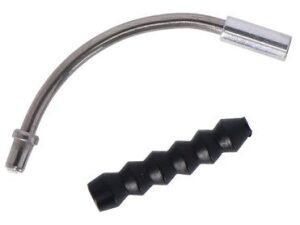 Xlc REMD PIJPJE V BRAKE KABELBOCHT 90° Zilver