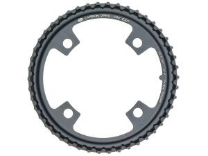 Gates TANDWIEL 46 CDX EXP ALM V 4 ARM 104 ZW Black Anodized