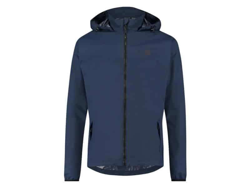 Agu go rain jacket essential navy blue Blauw