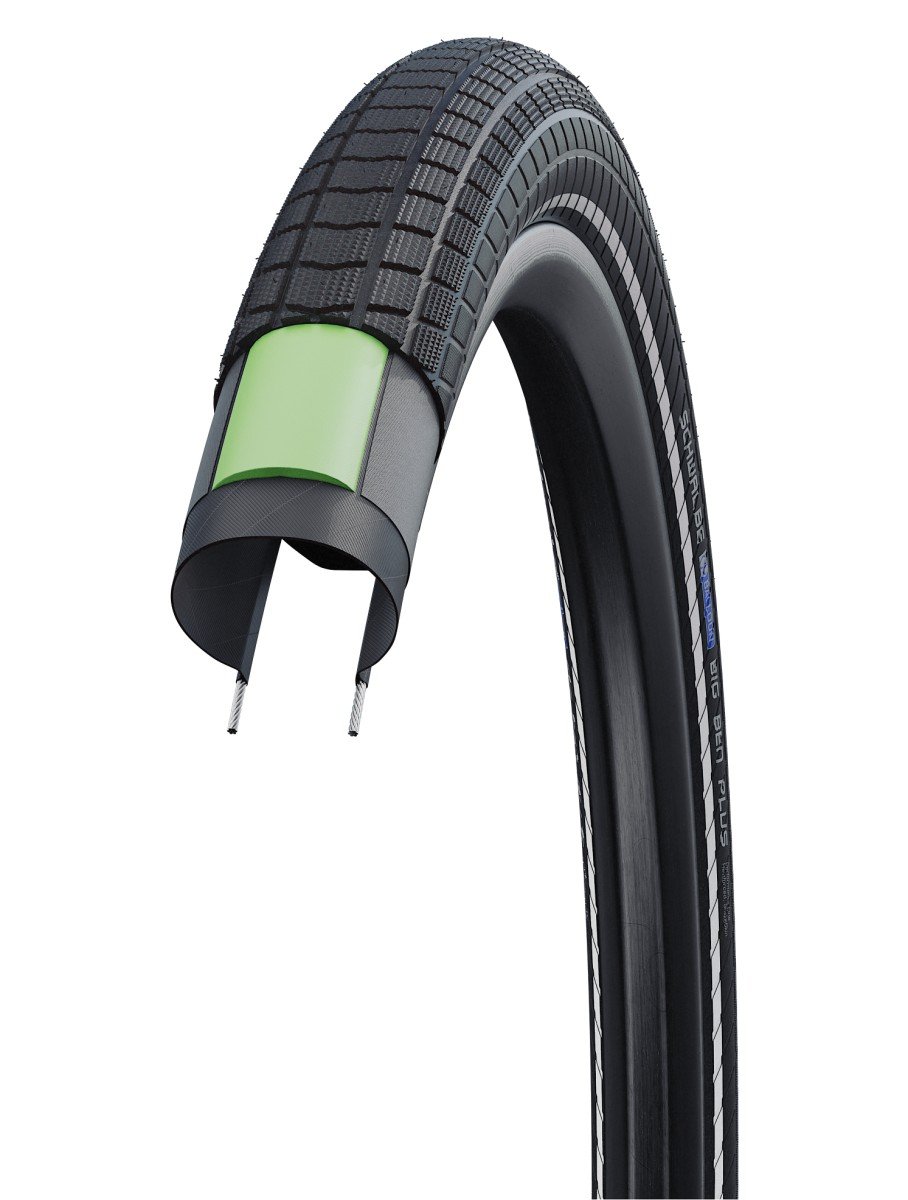 Schwalbe buitenband Big Ben Plus,50-622, 28 x 2.00 Zwart