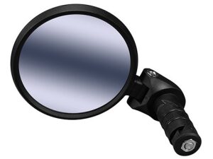 Simson spiegel rond Excellent anti reflecterend Zwart