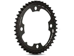 Gates TANDWIEL 42 CDX ALM V 4 ARM 104 ZW Black Anodized