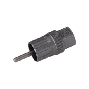 BBB BTL-108C Cassette Afnemer LockPlug Inch Zilver