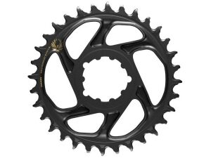 Sram KETT BLAD 34 XSYNC 12V DM BST ALM 3MM B ZW/GO Zwart/Goud