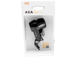Axa KOPLAMP NOX CITY LED BATT KB ZW Zwart