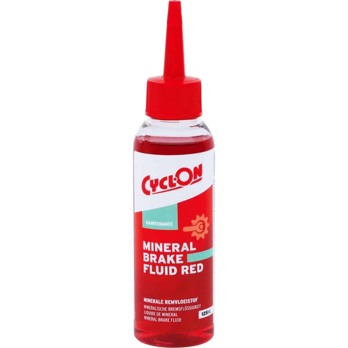 Cyclon remvloeistof Mineral Brake fluid 125ml Wit